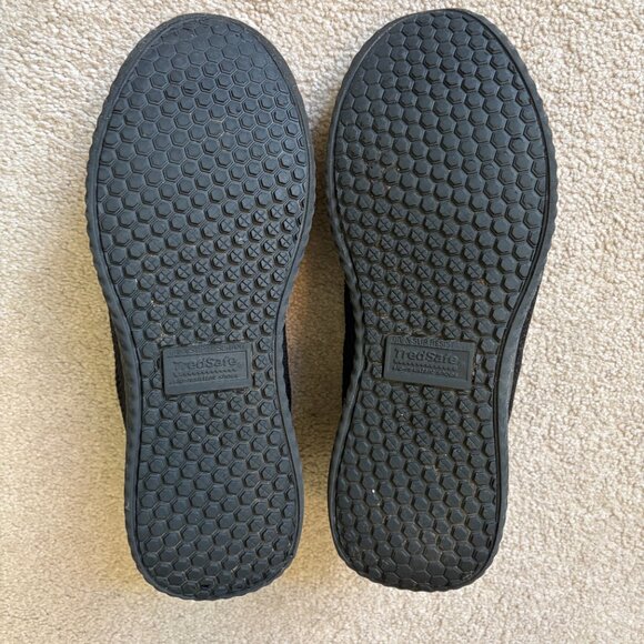 TredSafe Men's Slip Resistant Anti Fatigue Shoes Size 10.5 Black MNTR43SN001 - Picture 8 of 11